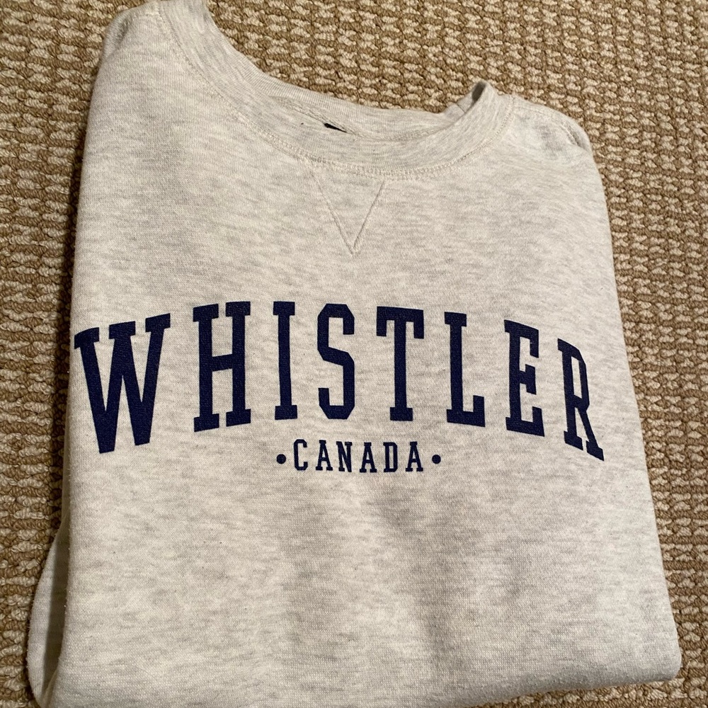 Whistler Canada Gray Sweatshirt